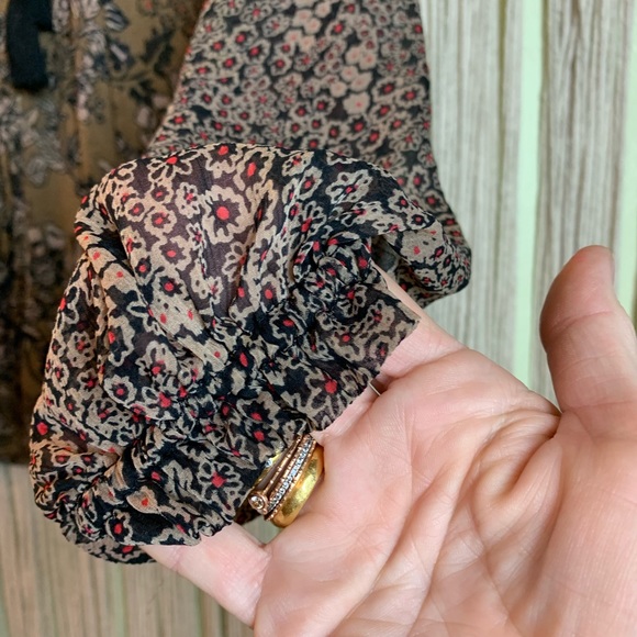 Free People Hendrix Floral Sheer Top - Picture 4 of 8